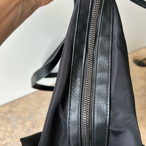 Botkier New York Black Shoulder Tote with Silver Hardware - Picture 10 of 12